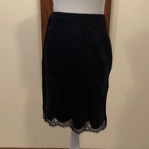 NWT J. Crew Black Skirt - XXL